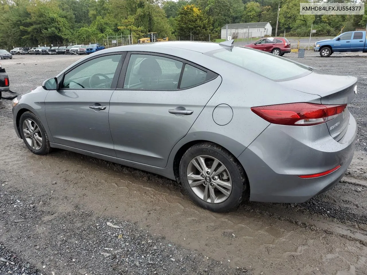 KMHD84LFXJU554377 2018 Hyundai Elantra Sel