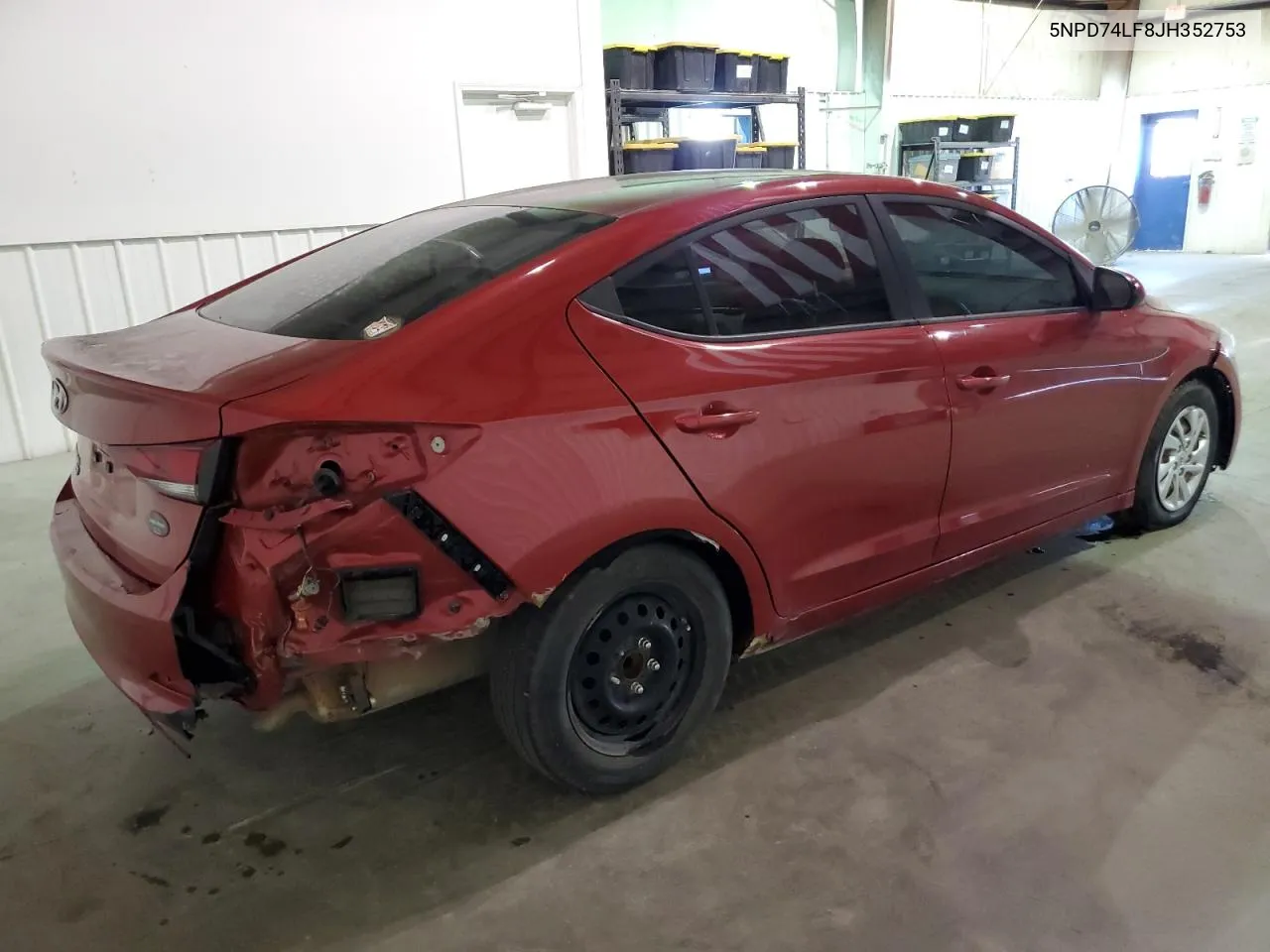 5NPD74LF8JH352753 2018 Hyundai Elantra Se