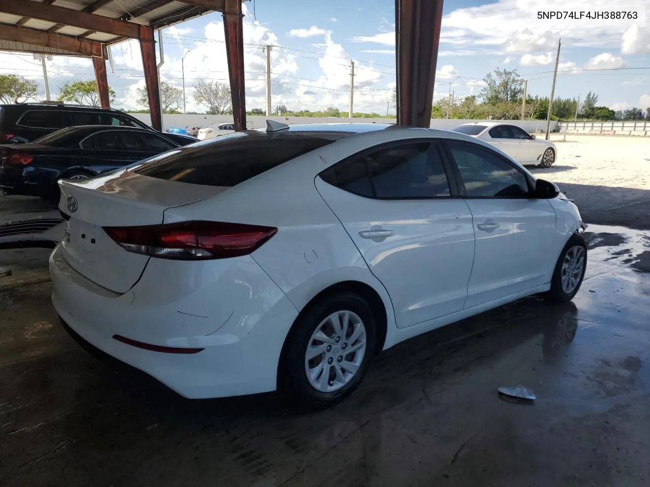 5NPD74LF4JH388763 2018 Hyundai Elantra Se