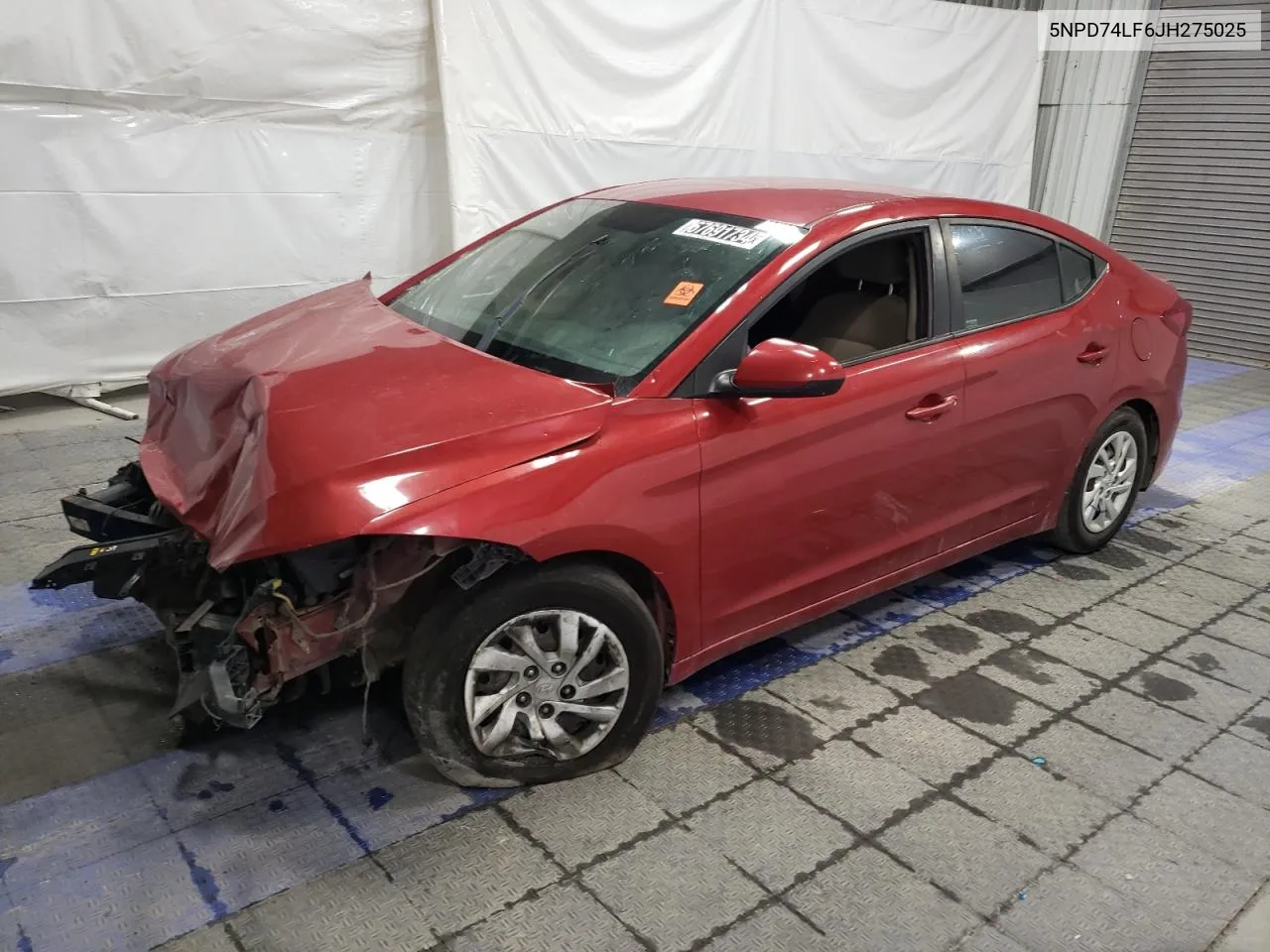 2018 Hyundai Elantra Se VIN: 5NPD74LF6JH275025 Lot: 73721884