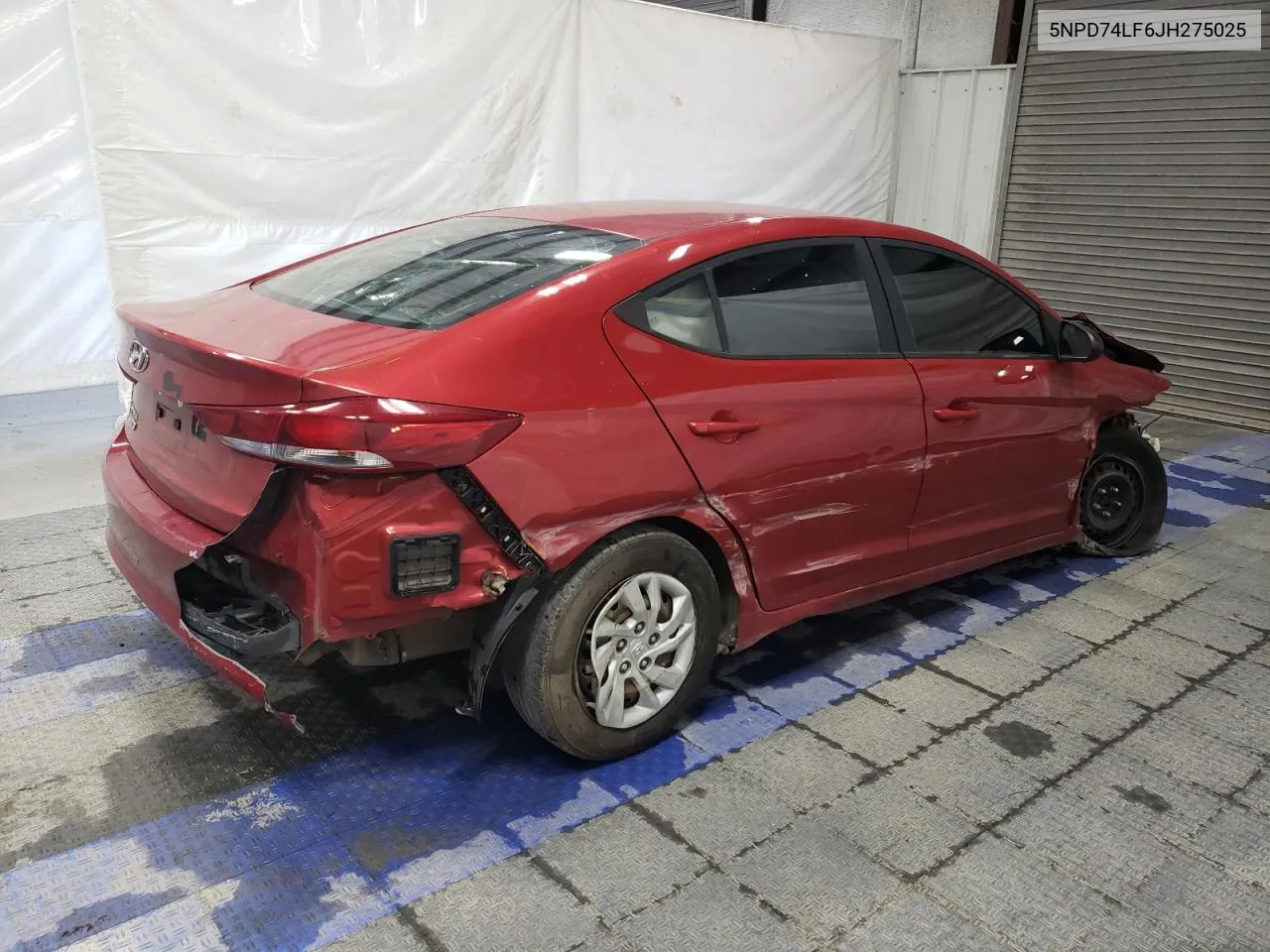 5NPD74LF6JH275025 2018 Hyundai Elantra Se