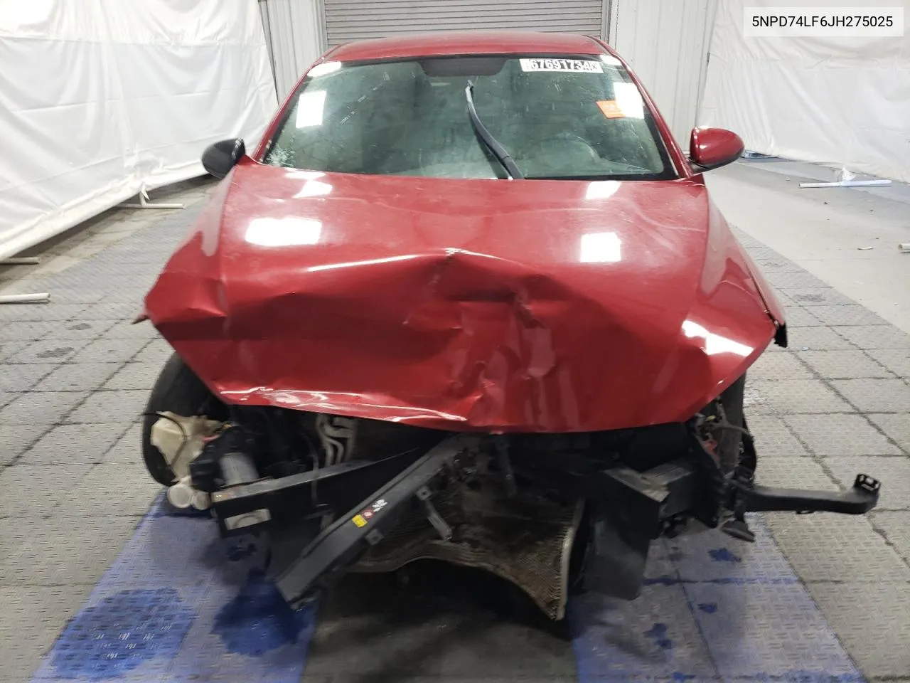 5NPD74LF6JH275025 2018 Hyundai Elantra Se