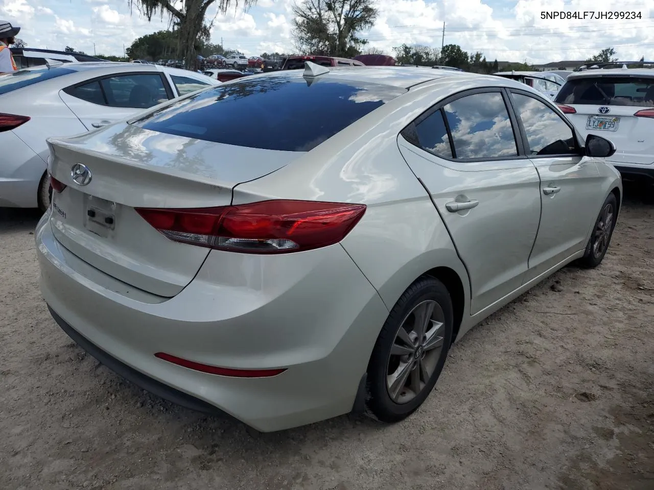 2018 Hyundai Elantra Sel VIN: 5NPD84LF7JH299234 Lot: 73732144