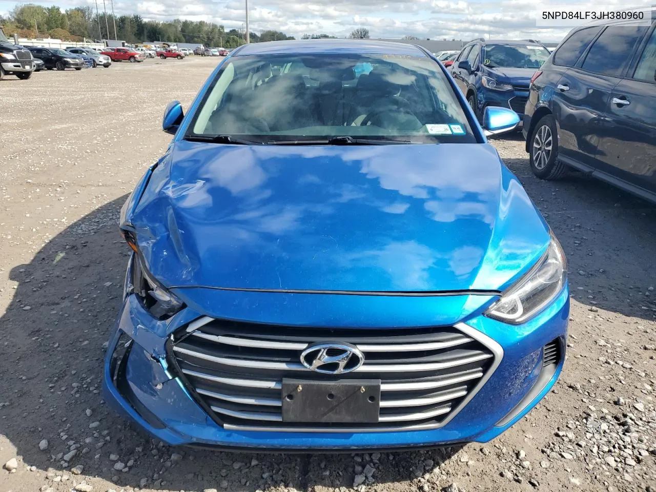 2018 Hyundai Elantra Sel VIN: 5NPD84LF3JH380960 Lot: 73766324