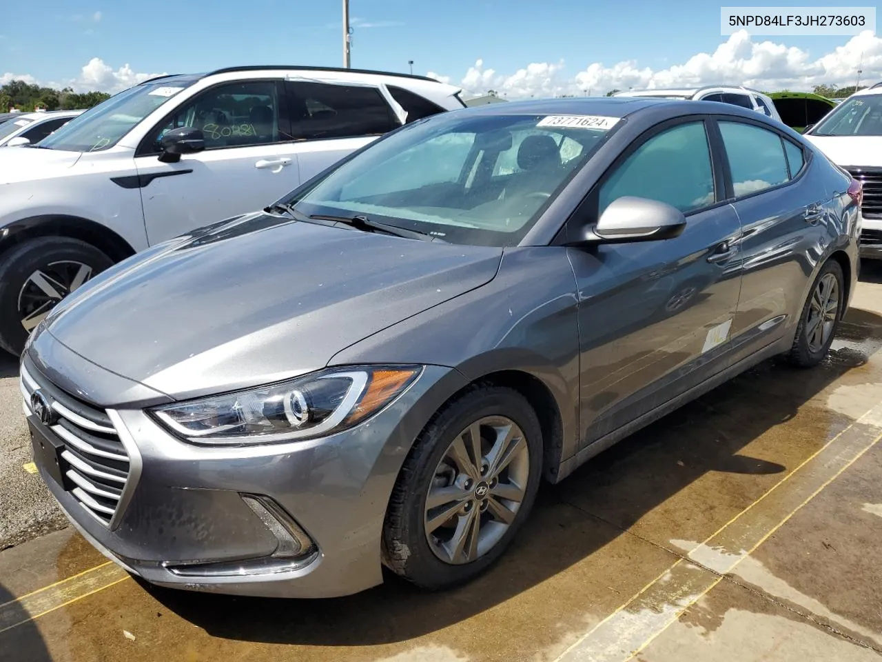 5NPD84LF3JH273603 2018 Hyundai Elantra Sel