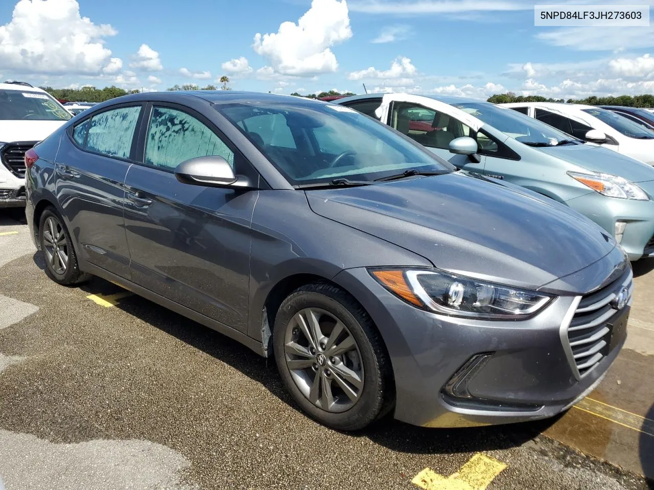 2018 Hyundai Elantra Sel VIN: 5NPD84LF3JH273603 Lot: 73771624