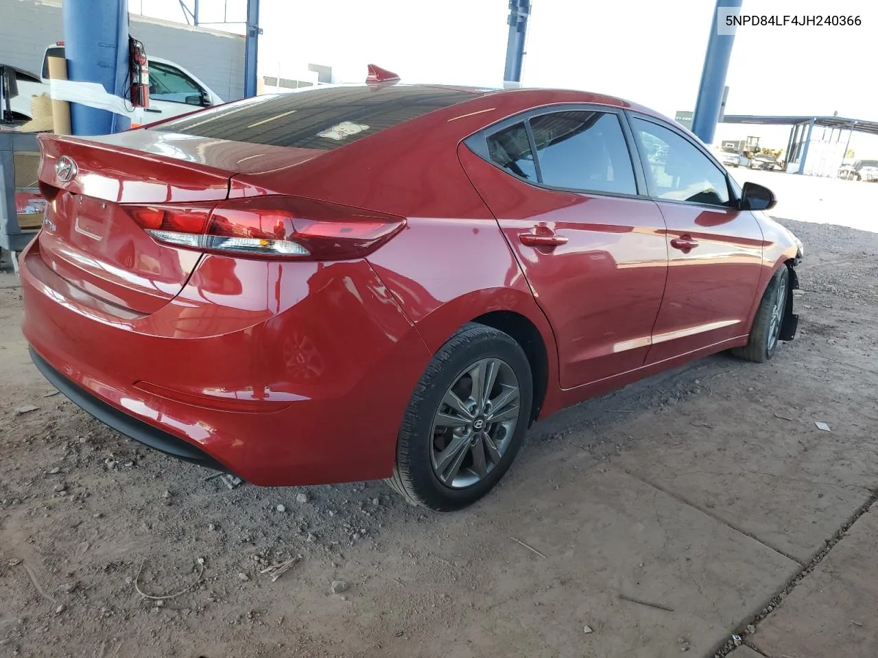 5NPD84LF4JH240366 2018 Hyundai Elantra Sel