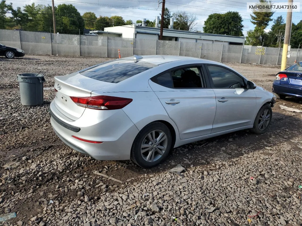 2018 Hyundai Elantra Sel VIN: KMHD84LF7JU473160 Lot: 73930474