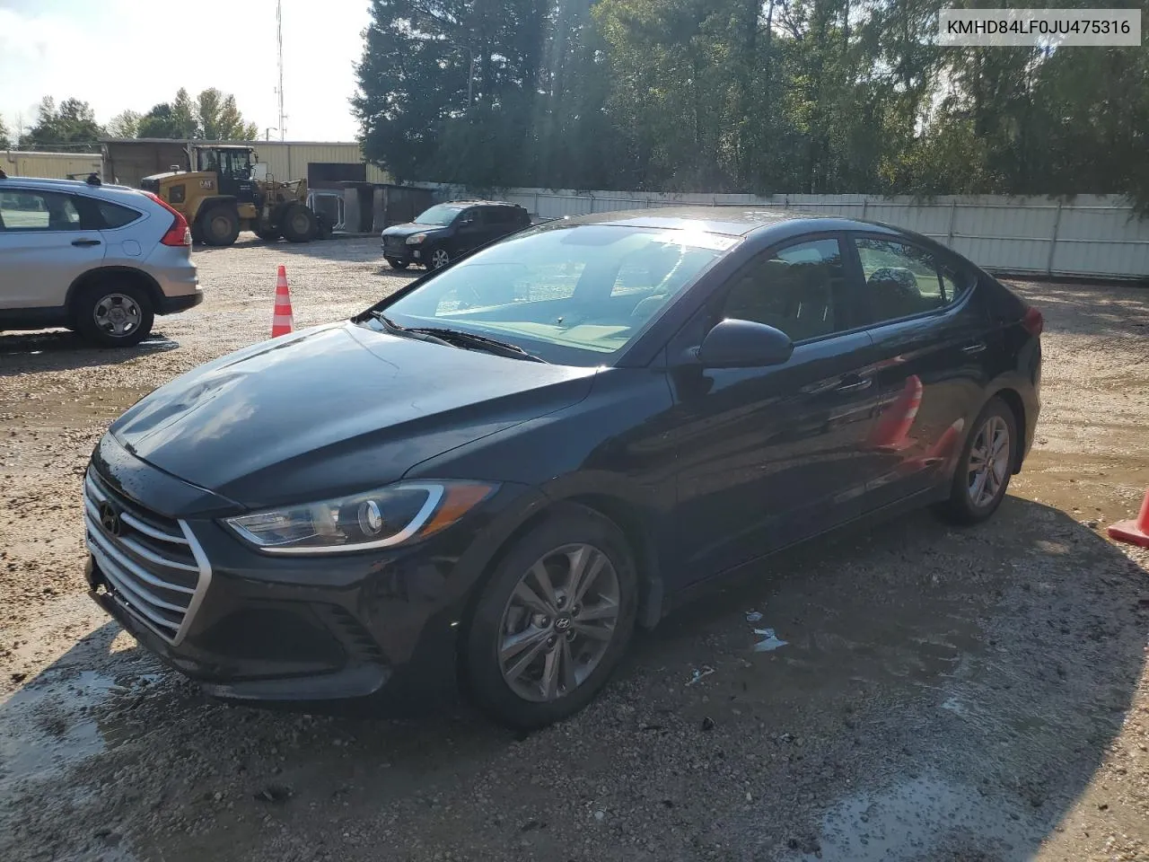 KMHD84LF0JU475316 2018 Hyundai Elantra Sel