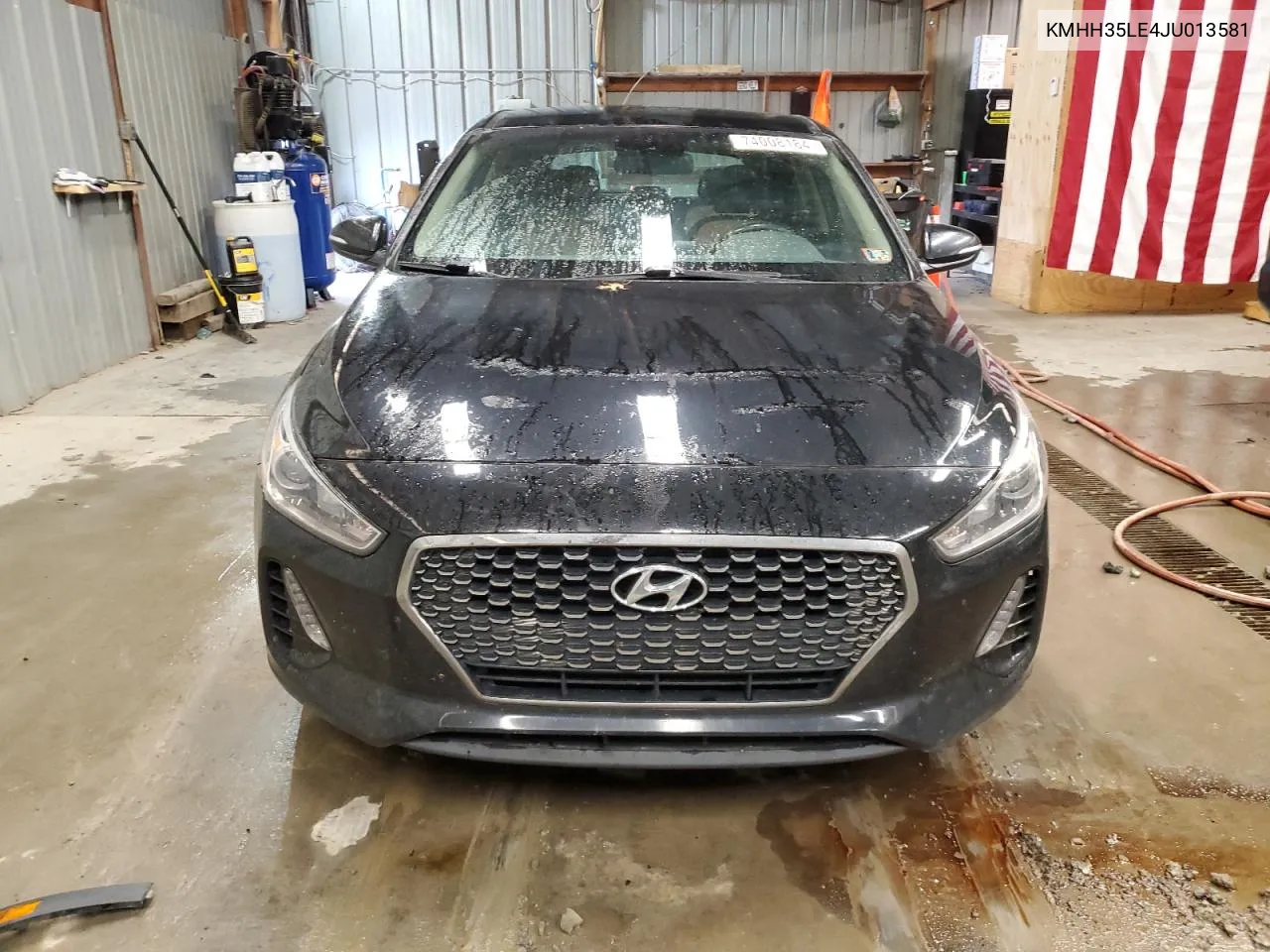 2018 Hyundai Elantra Gt VIN: KMHH35LE4JU013581 Lot: 74008184