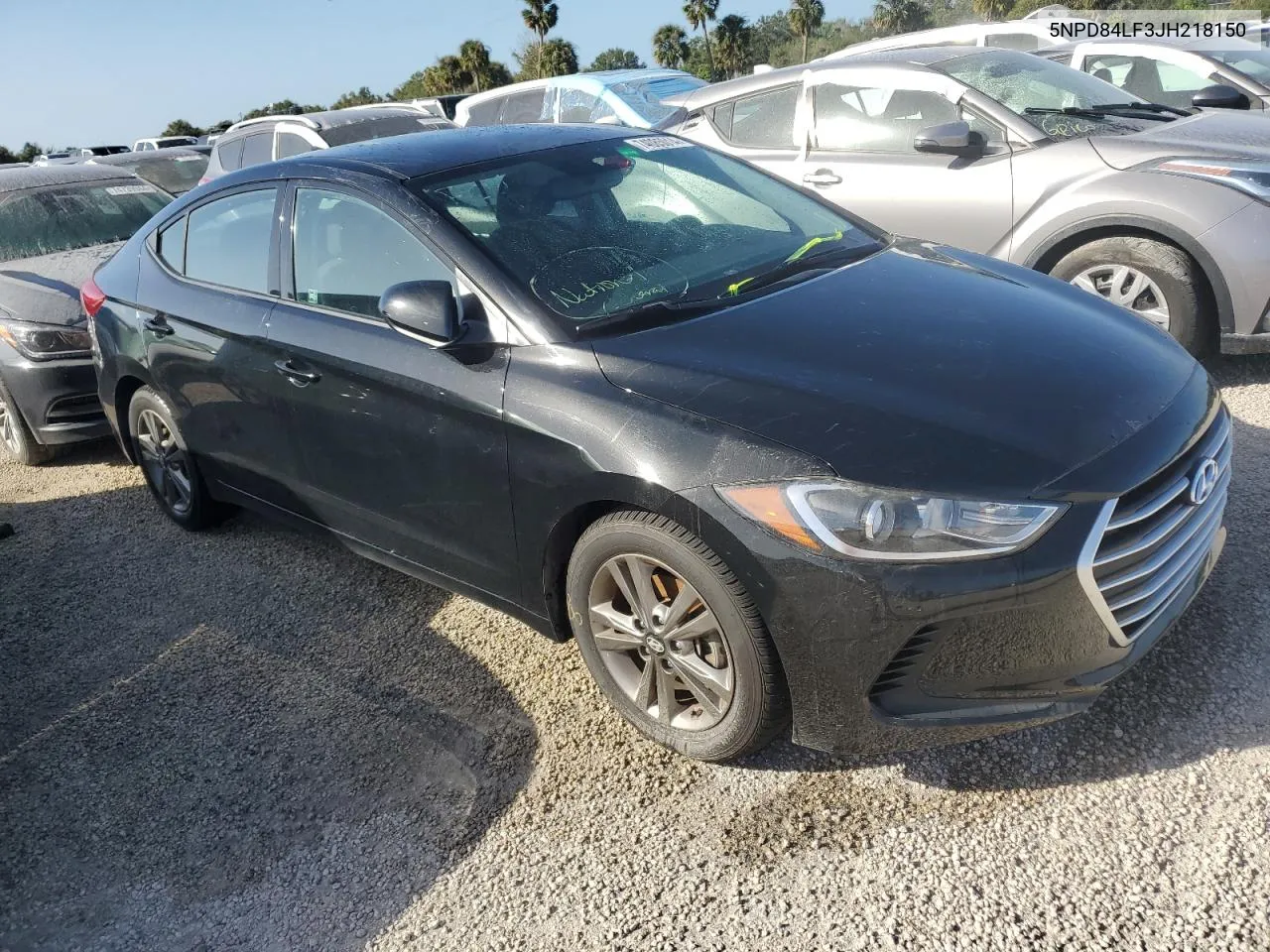 2018 Hyundai Elantra Sel VIN: 5NPD84LF3JH218150 Lot: 74085014