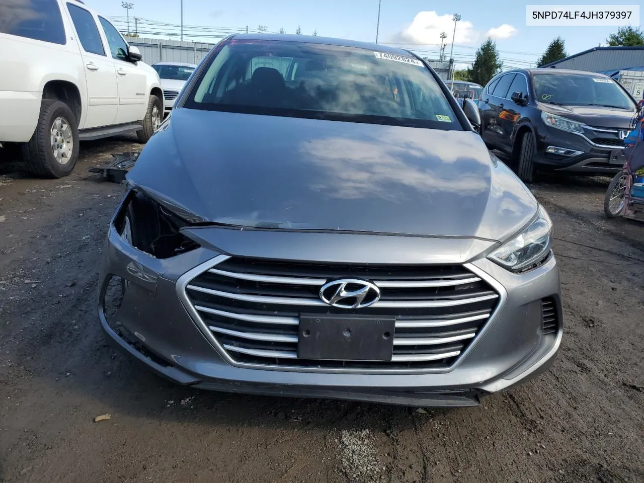 2018 Hyundai Elantra Se VIN: 5NPD74LF4JH379397 Lot: 74092824