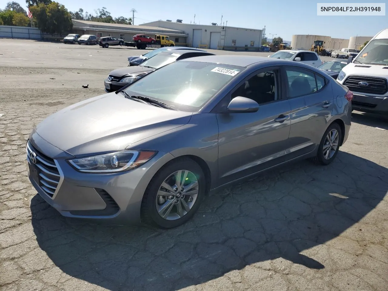 5NPD84LF2JH391948 2018 Hyundai Elantra Sel