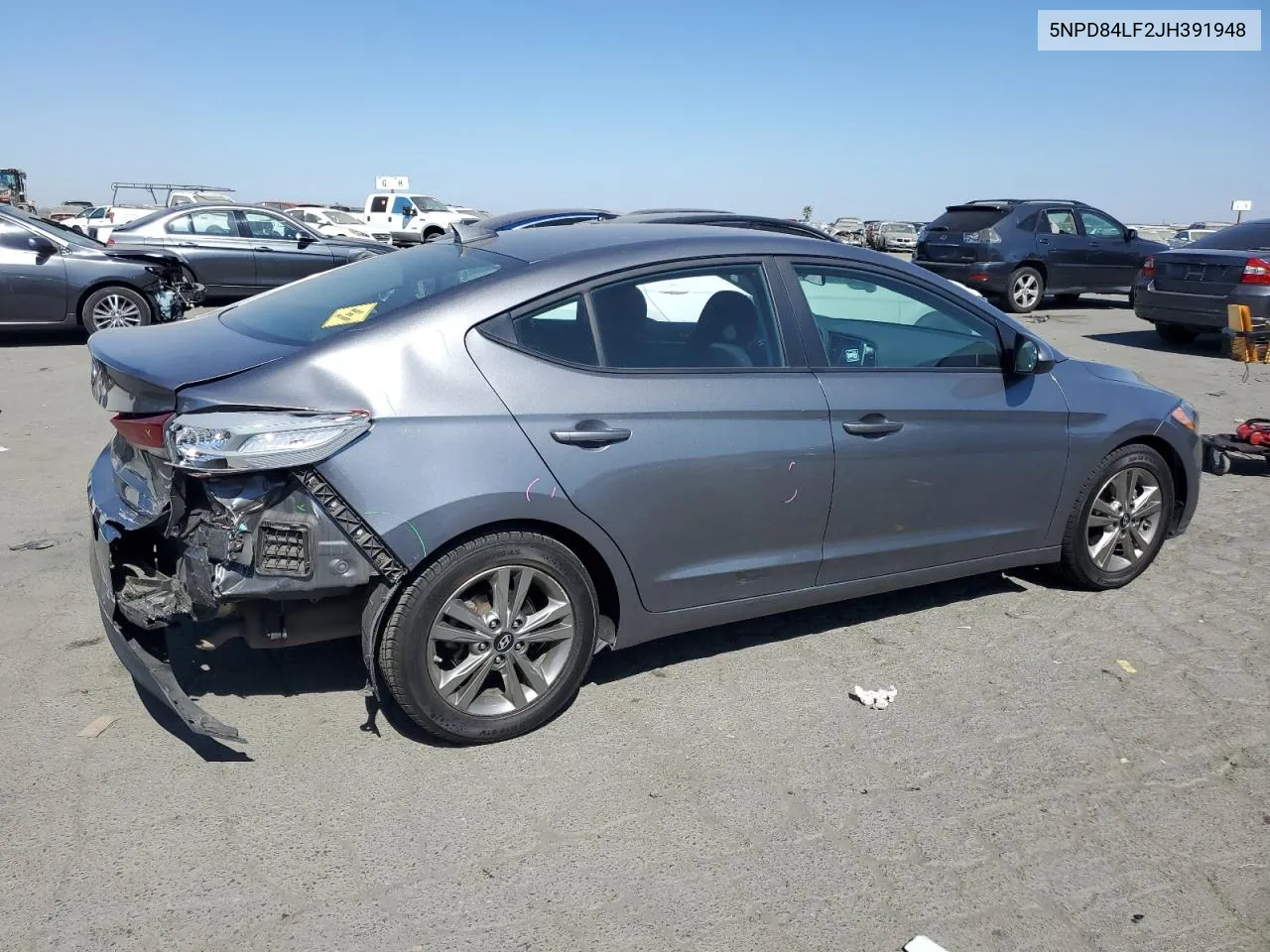 2018 Hyundai Elantra Sel VIN: 5NPD84LF2JH391948 Lot: 74322814