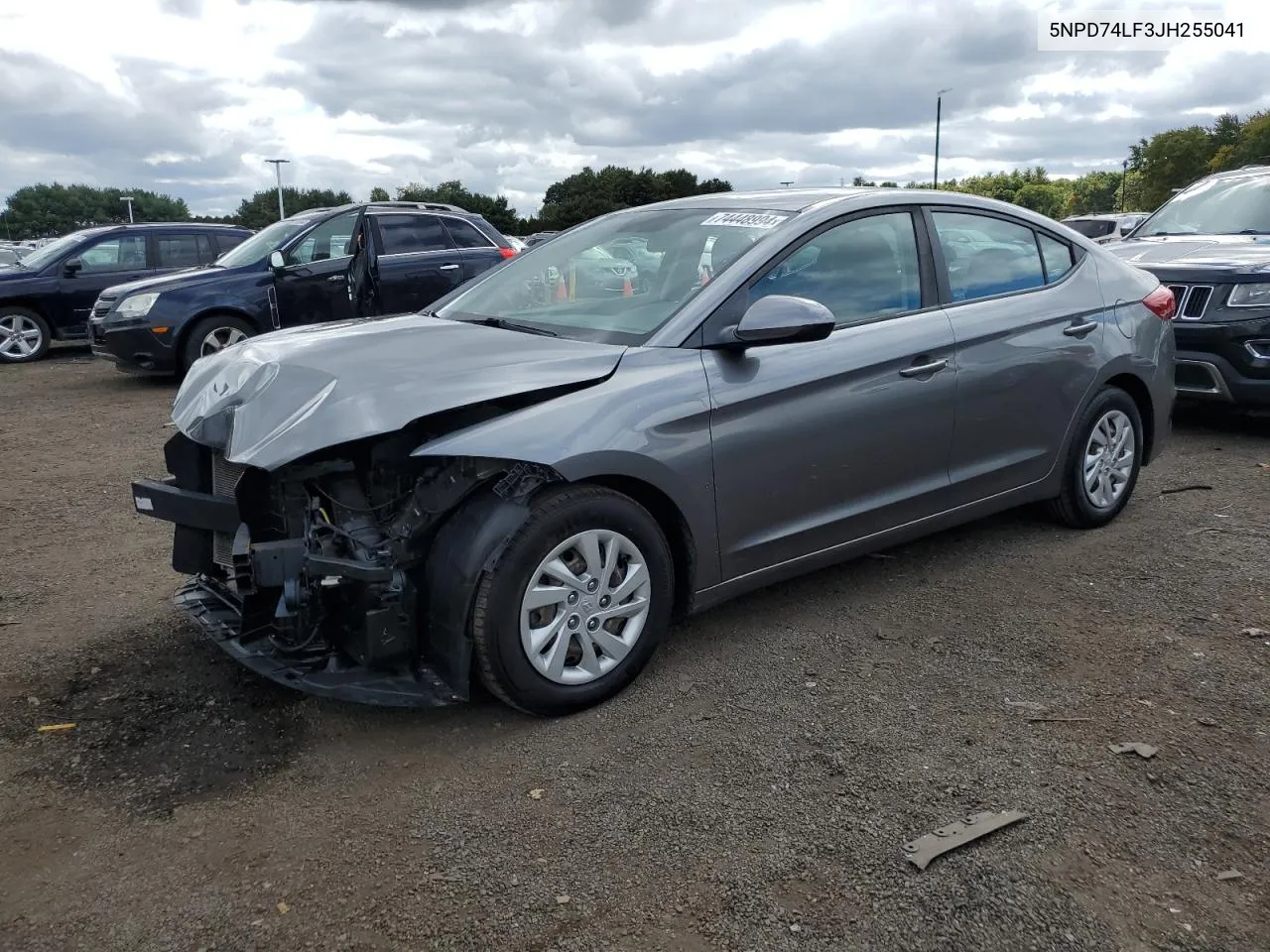 2018 Hyundai Elantra Se VIN: 5NPD74LF3JH255041 Lot: 74448994