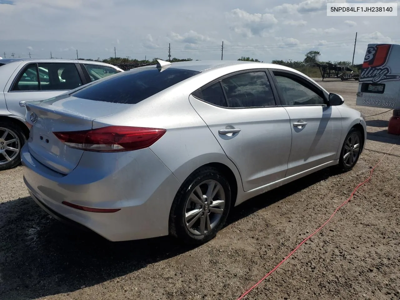 2018 Hyundai Elantra Sel VIN: 5NPD84LF1JH238140 Lot: 74471564