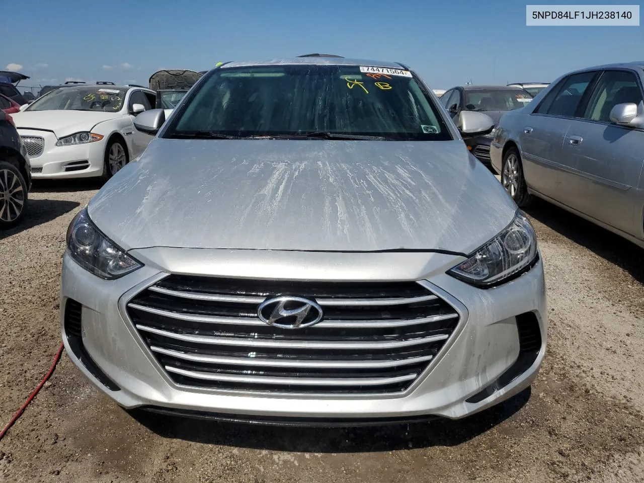 2018 Hyundai Elantra Sel VIN: 5NPD84LF1JH238140 Lot: 74471564