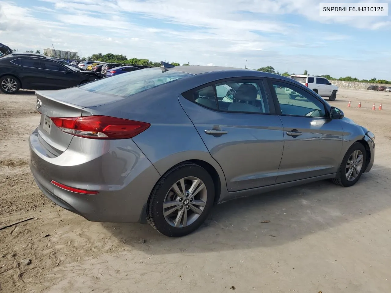 2018 Hyundai Elantra Sel VIN: 5NPD84LF6JH310126 Lot: 74611154