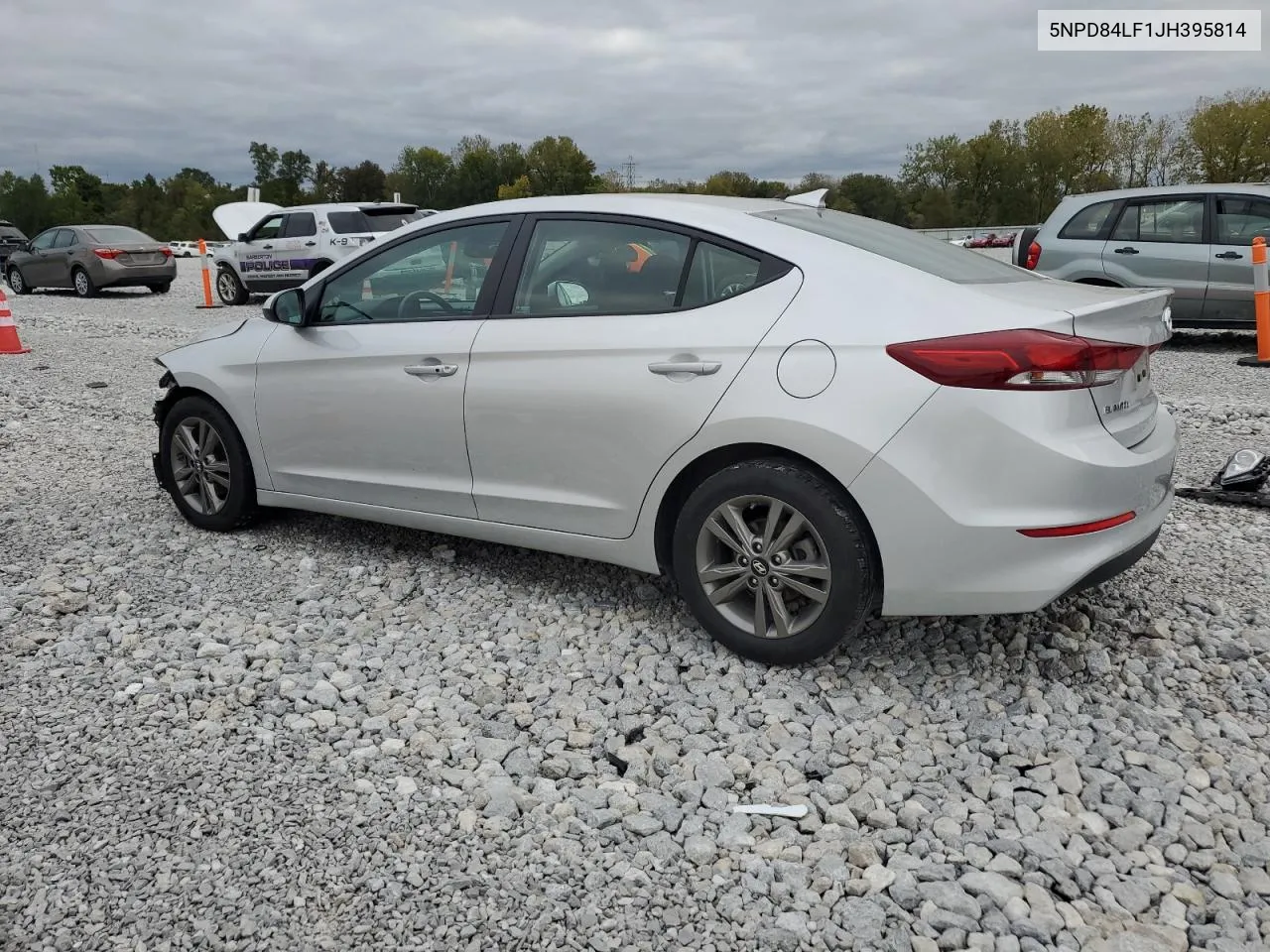 2018 Hyundai Elantra Sel VIN: 5NPD84LF1JH395814 Lot: 74791334