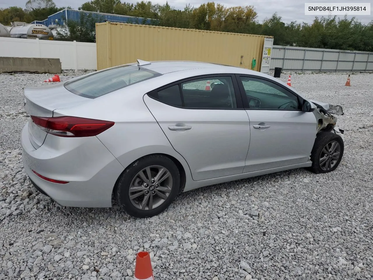 5NPD84LF1JH395814 2018 Hyundai Elantra Sel