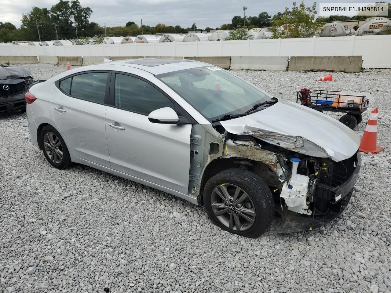 2018 Hyundai Elantra Sel VIN: 5NPD84LF1JH395814 Lot: 74791334