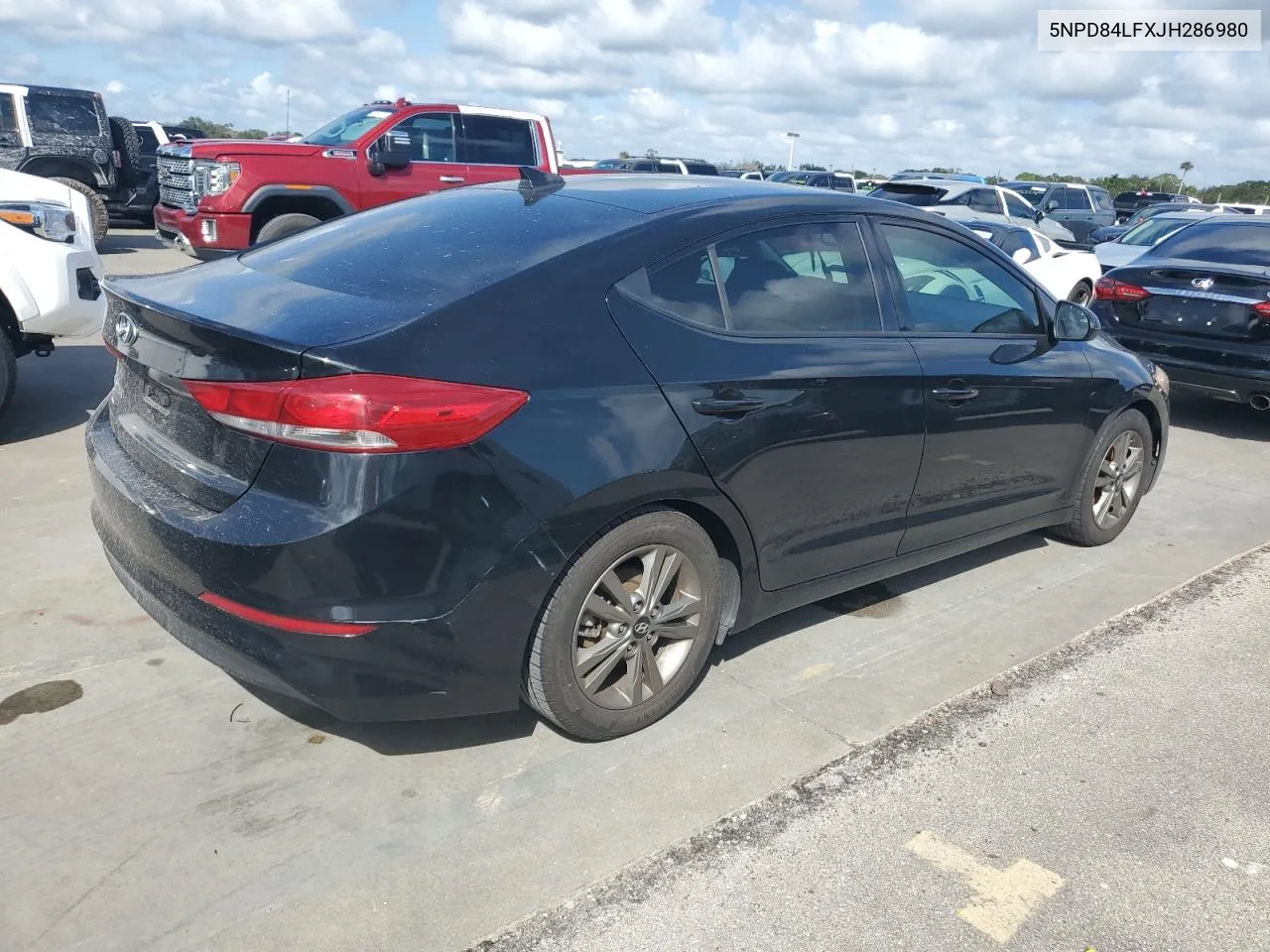 5NPD84LFXJH286980 2018 Hyundai Elantra Sel