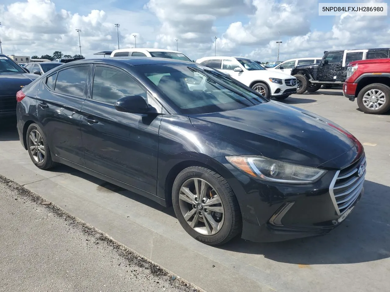 5NPD84LFXJH286980 2018 Hyundai Elantra Sel