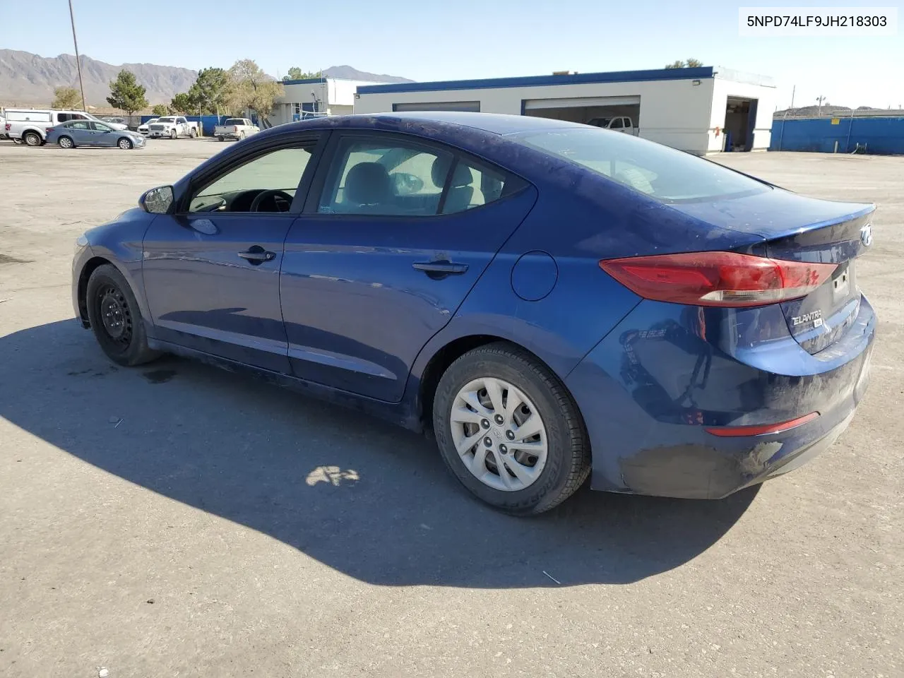 2018 Hyundai Elantra Se VIN: 5NPD74LF9JH218303 Lot: 74949184