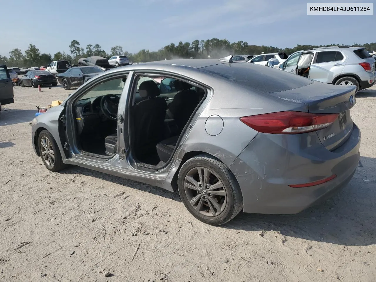 2018 Hyundai Elantra Sel VIN: KMHD84LF4JU611284 Lot: 74985734