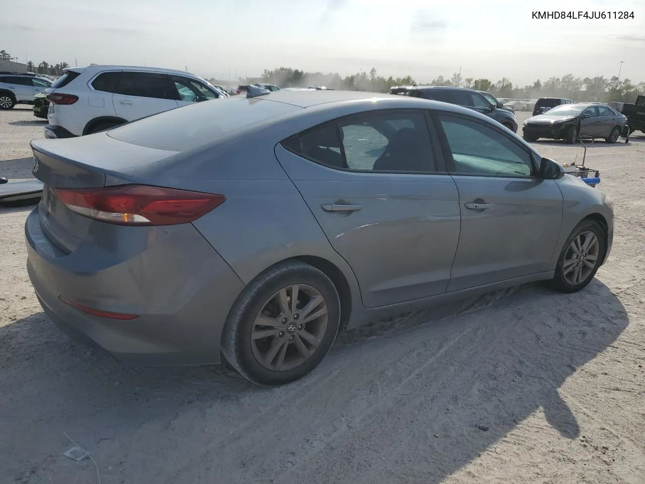 KMHD84LF4JU611284 2018 Hyundai Elantra Sel