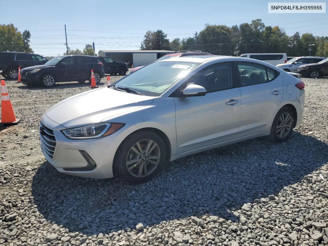 2018 Hyundai Elantra Sel VIN: 5NPD84LF8JH395955 Lot: 75619214