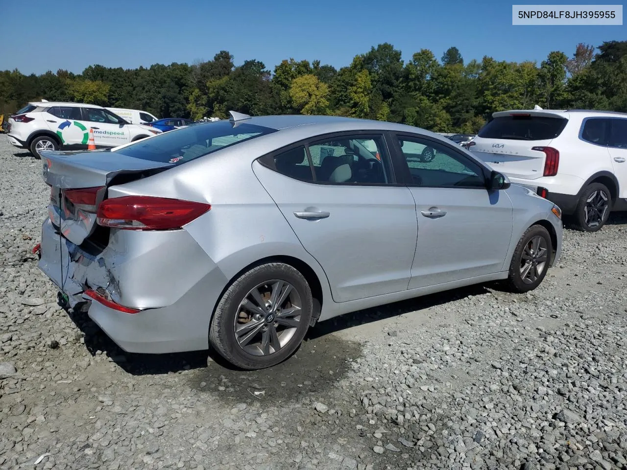 2018 Hyundai Elantra Sel VIN: 5NPD84LF8JH395955 Lot: 75619214