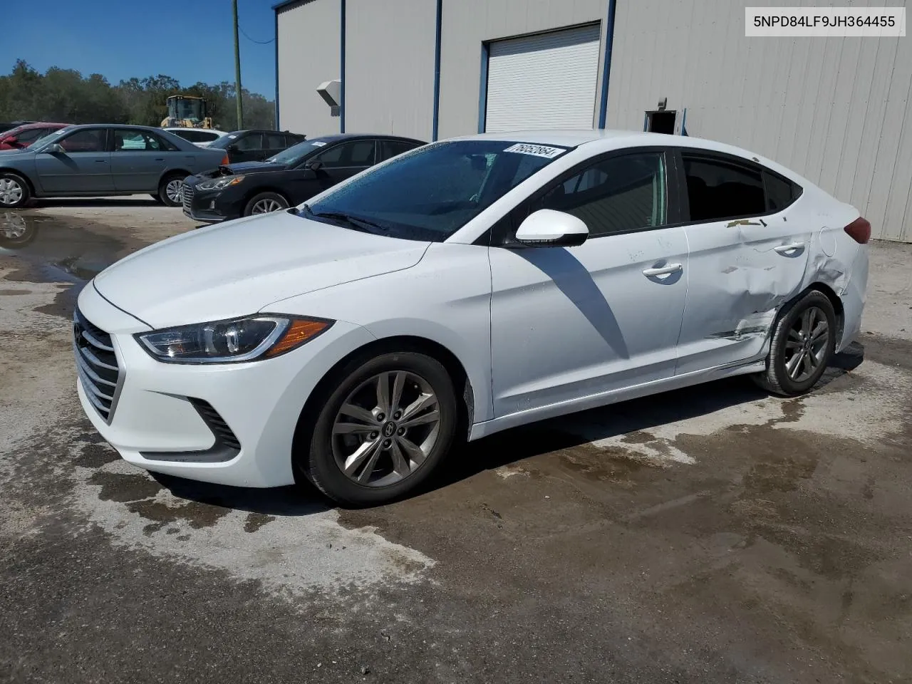 2018 Hyundai Elantra Sel VIN: 5NPD84LF9JH364455 Lot: 76052864