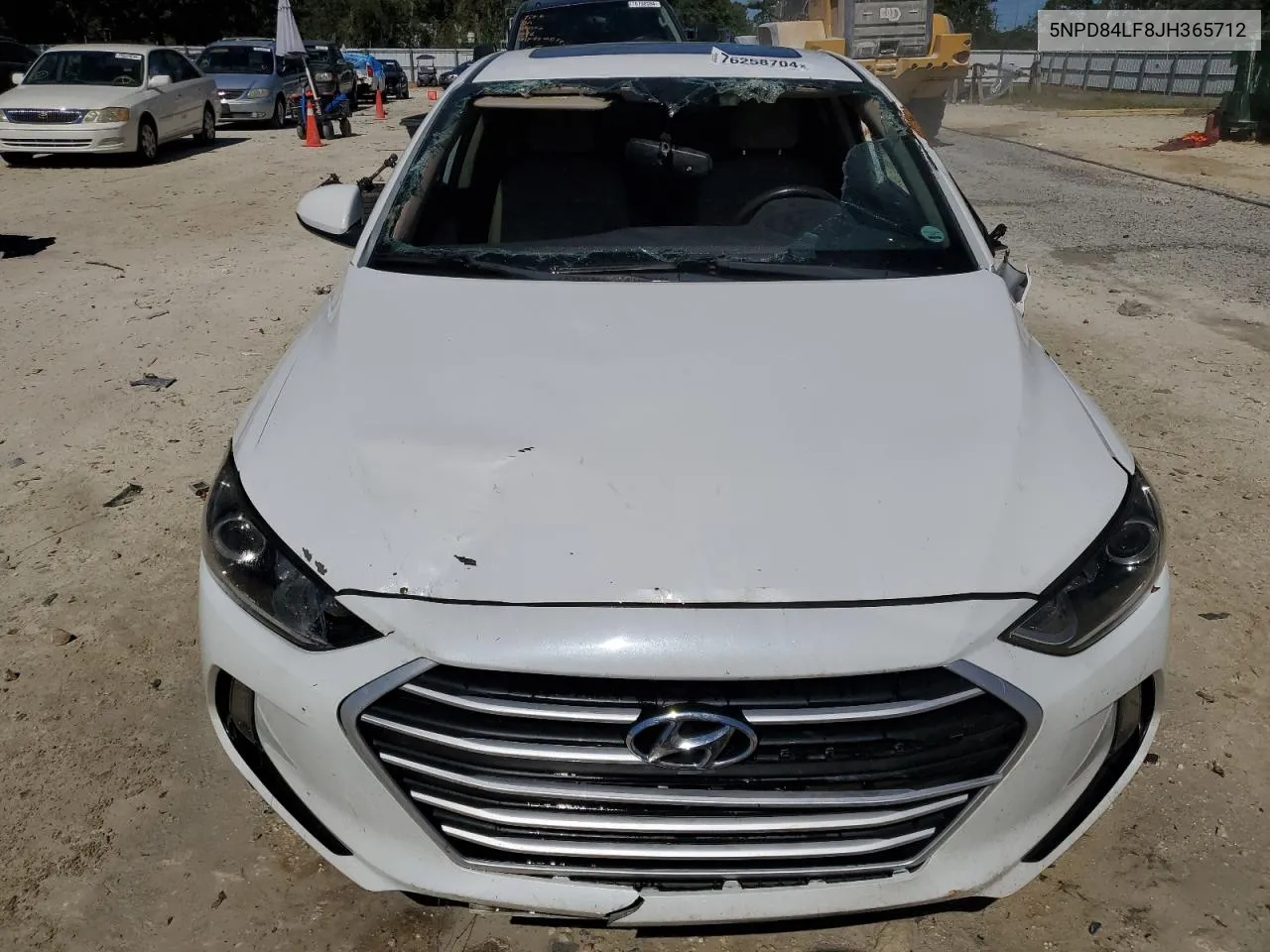 2018 Hyundai Elantra Sel VIN: 5NPD84LF8JH365712 Lot: 76258704