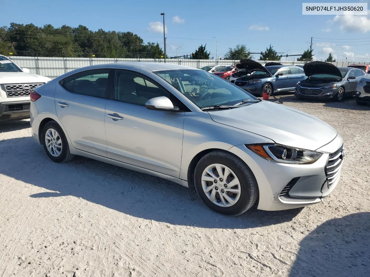 2018 Hyundai Elantra Se VIN: 5NPD74LF1JH350620 Lot: 76446704