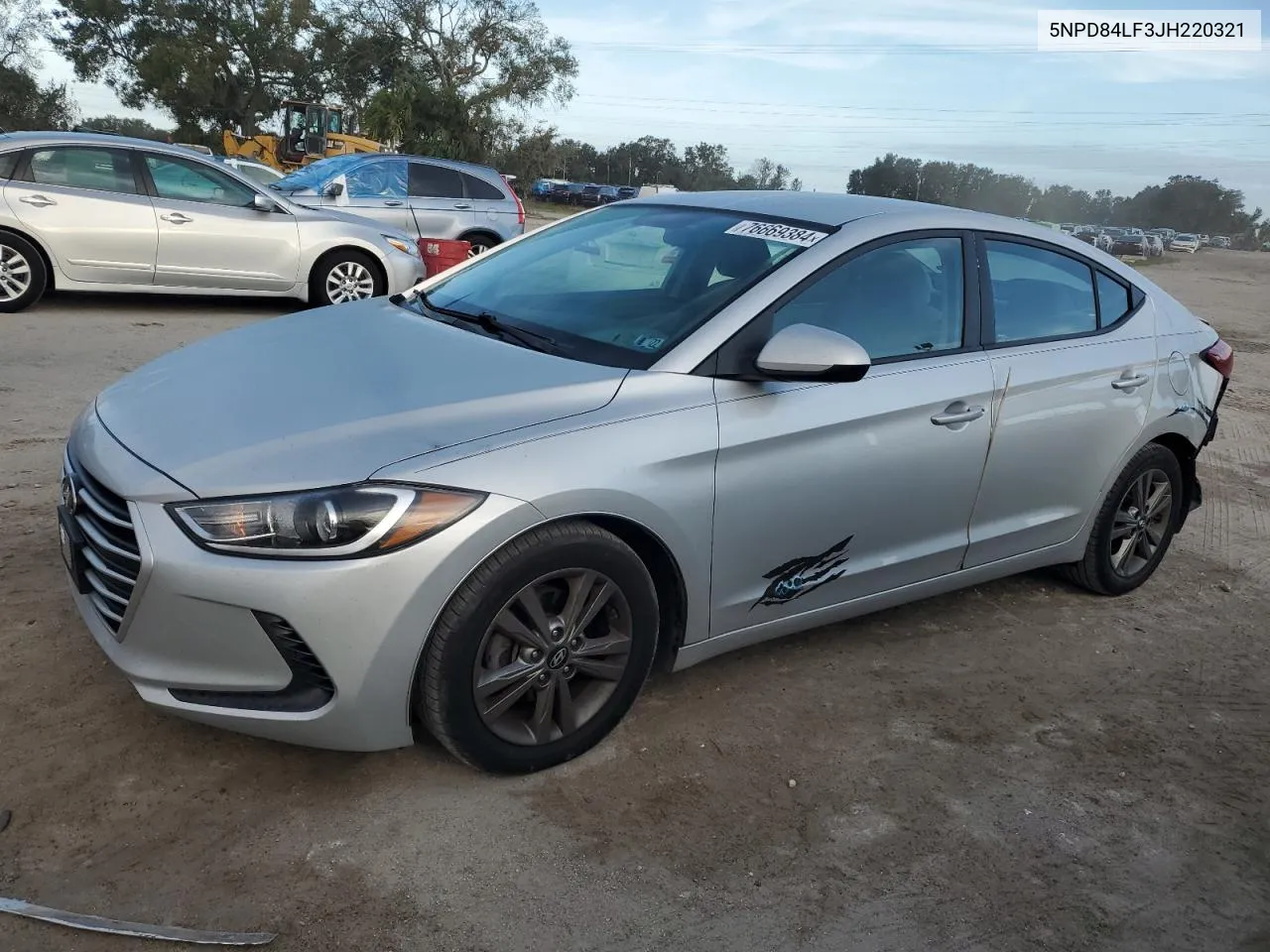 2018 Hyundai Elantra Sel VIN: 5NPD84LF3JH220321 Lot: 76669384