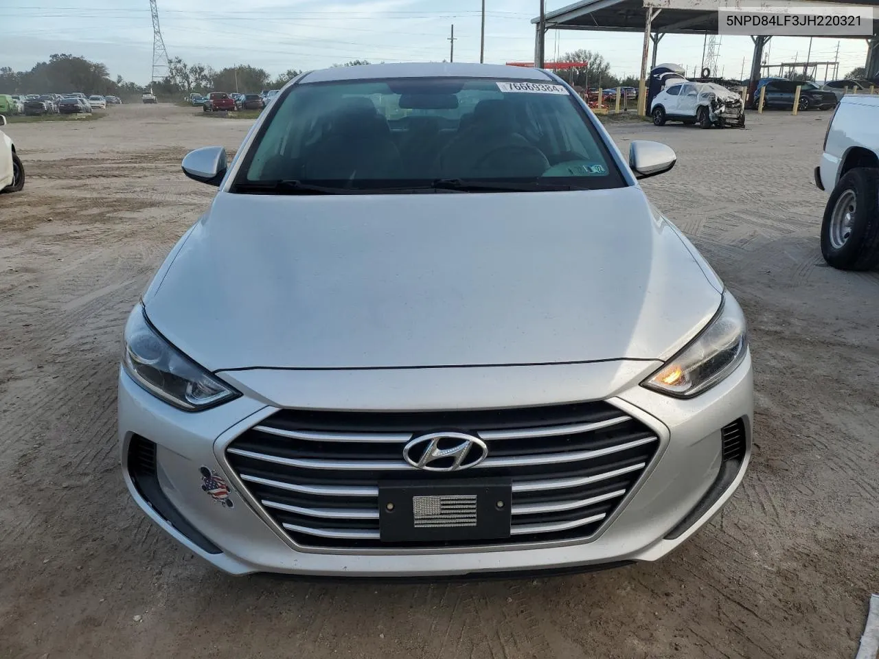 2018 Hyundai Elantra Sel VIN: 5NPD84LF3JH220321 Lot: 76669384