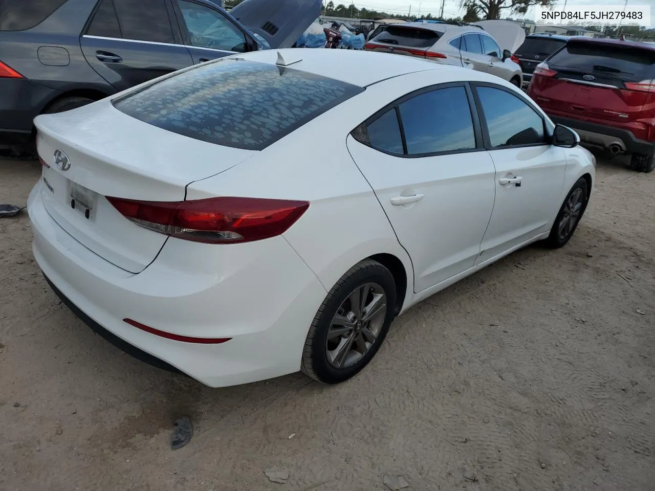 5NPD84LF5JH279483 2018 Hyundai Elantra Sel