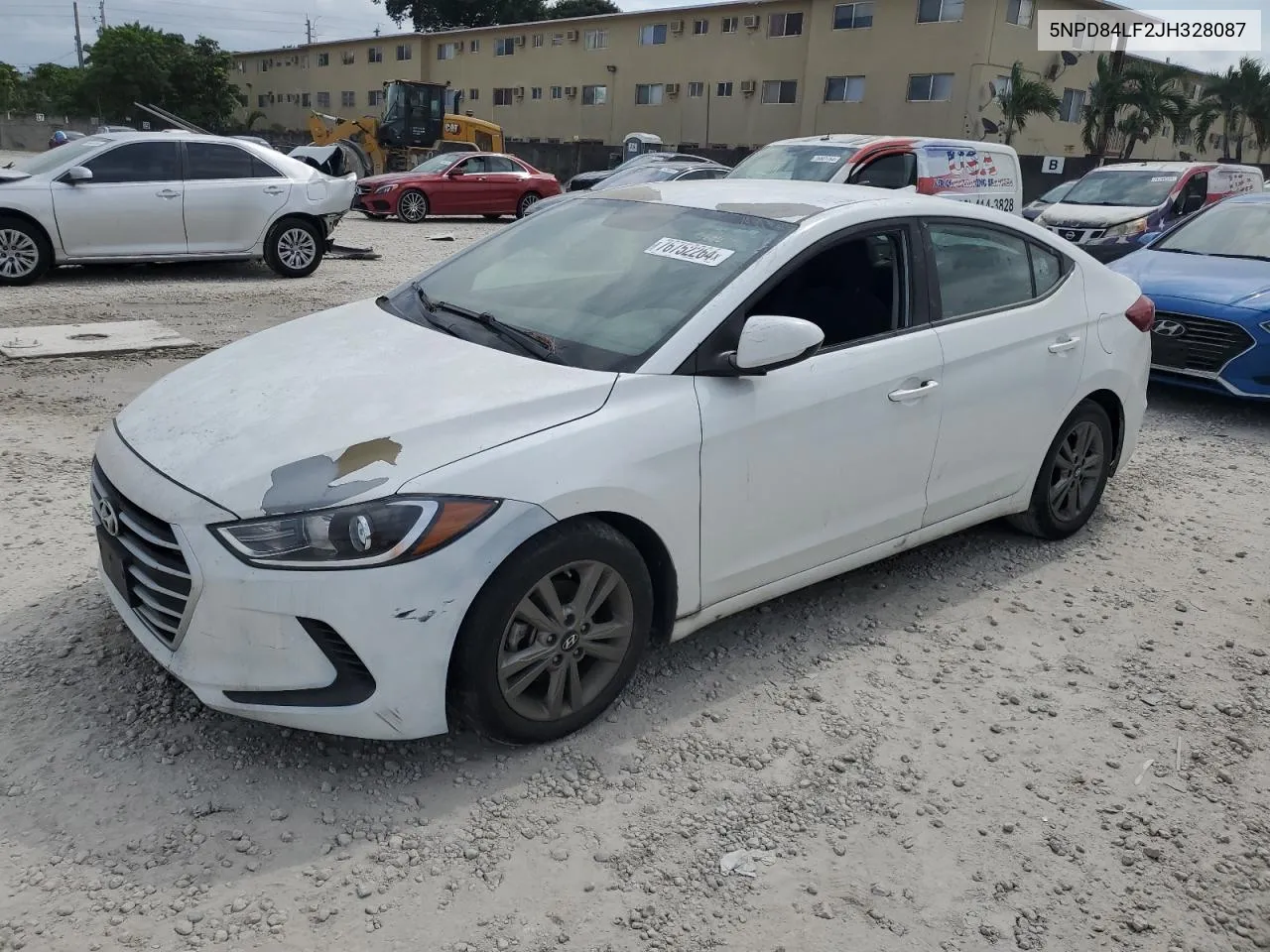 5NPD84LF2JH328087 2018 Hyundai Elantra Sel