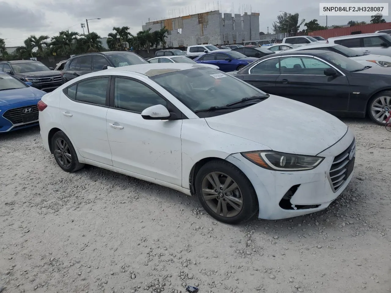 5NPD84LF2JH328087 2018 Hyundai Elantra Sel