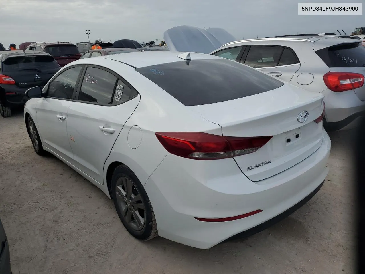 5NPD84LF9JH343900 2018 Hyundai Elantra Sel