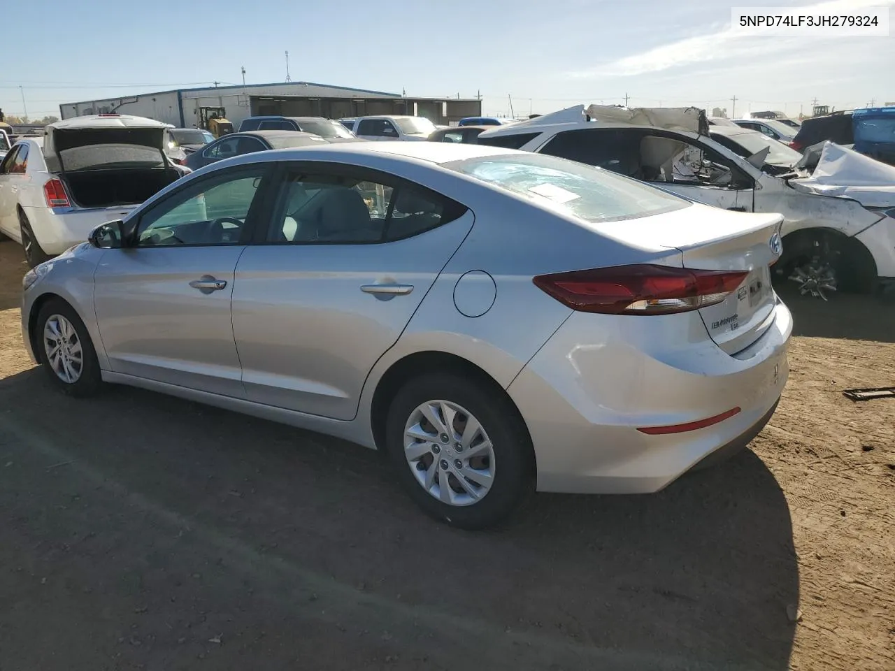 2018 Hyundai Elantra Se VIN: 5NPD74LF3JH279324 Lot: 77000314