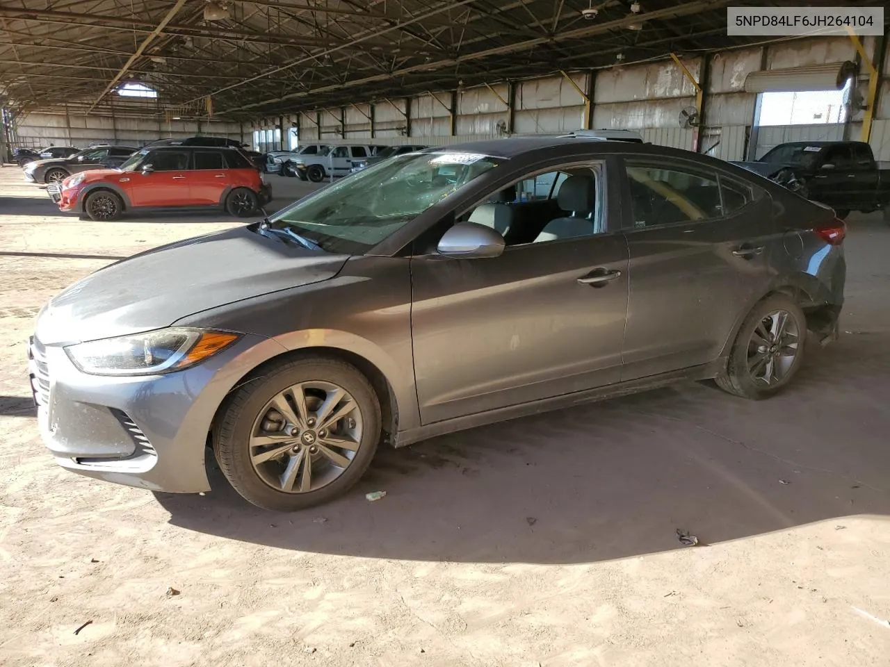 2018 Hyundai Elantra Sel VIN: 5NPD84LF6JH264104 Lot: 77046354