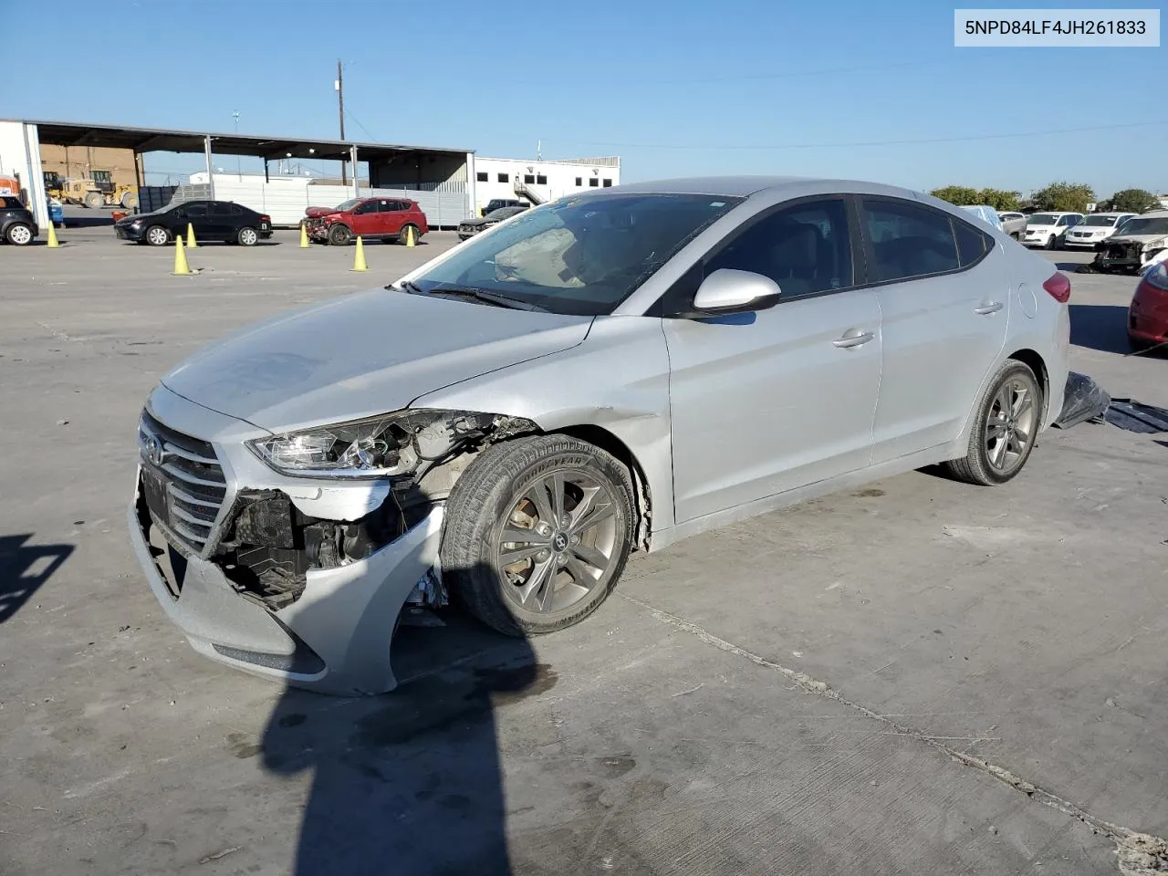 5NPD84LF4JH261833 2018 Hyundai Elantra Sel