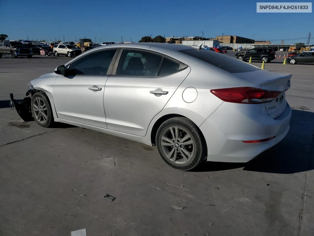 2018 Hyundai Elantra Sel VIN: 5NPD84LF4JH261833 Lot: 77063084