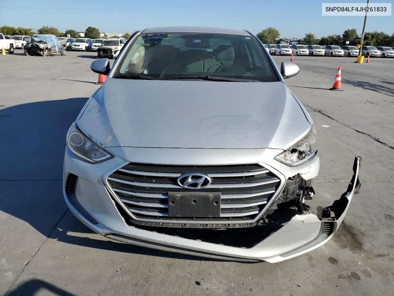 2018 Hyundai Elantra Sel VIN: 5NPD84LF4JH261833 Lot: 77063084