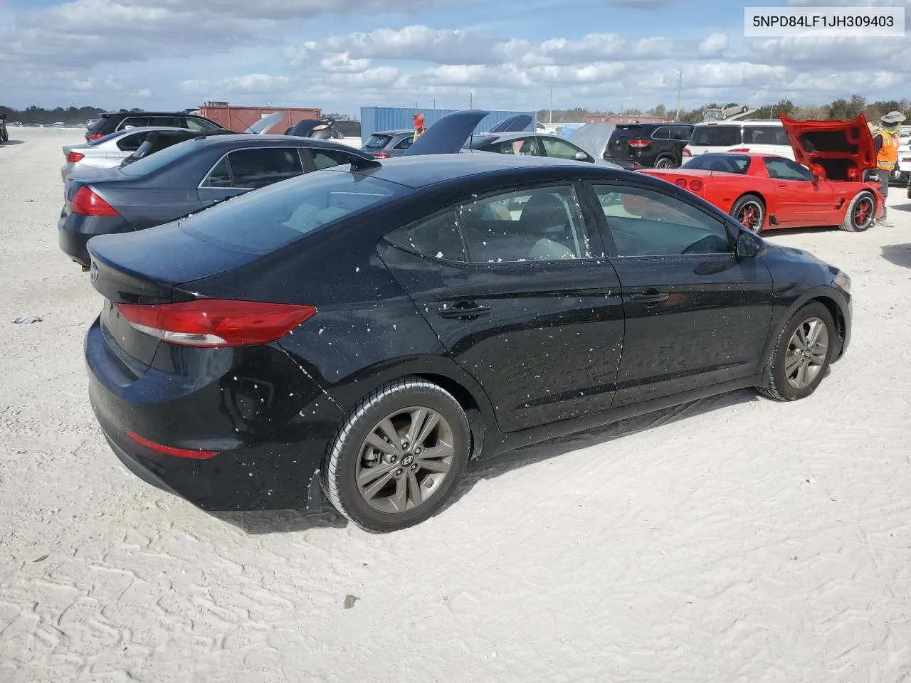 5NPD84LF1JH309403 2018 Hyundai Elantra Sel