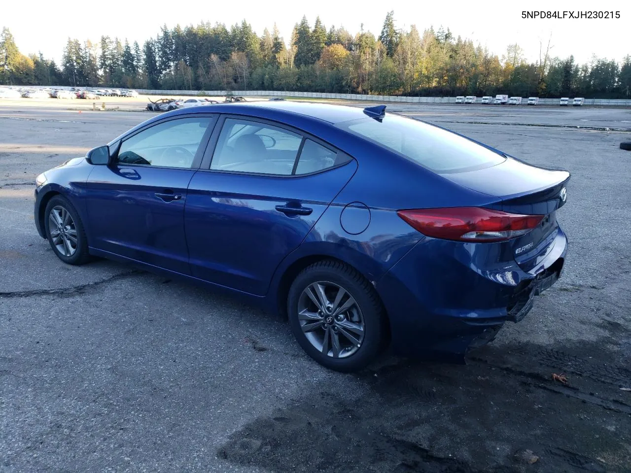 5NPD84LFXJH230215 2018 Hyundai Elantra Sel