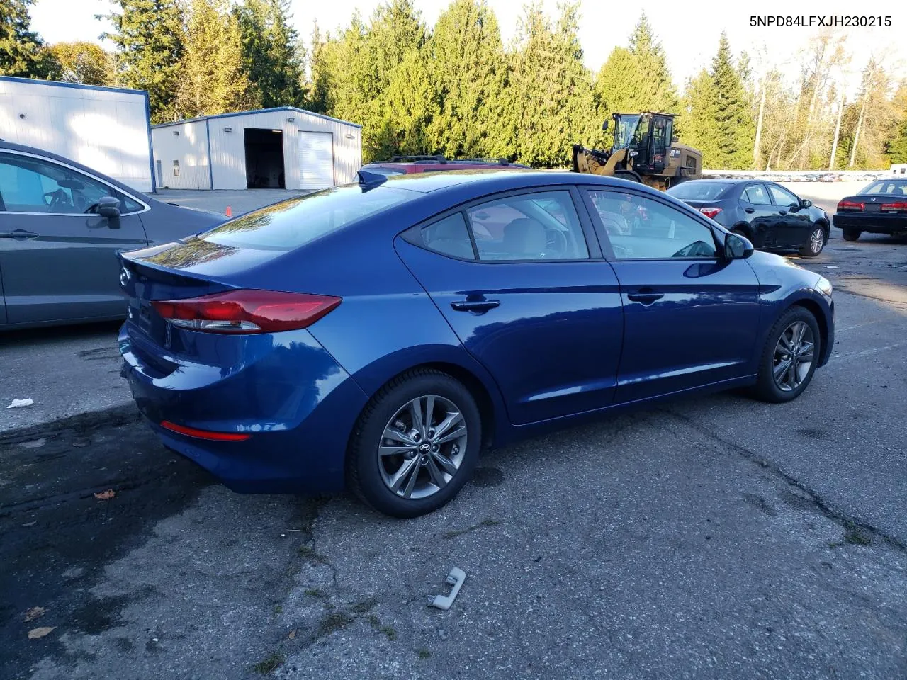 5NPD84LFXJH230215 2018 Hyundai Elantra Sel