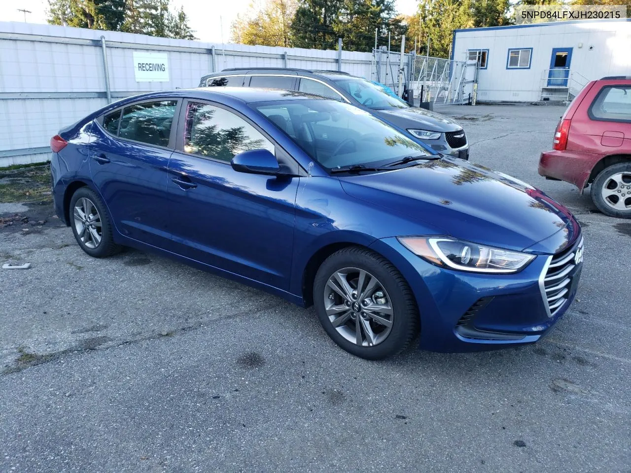 5NPD84LFXJH230215 2018 Hyundai Elantra Sel